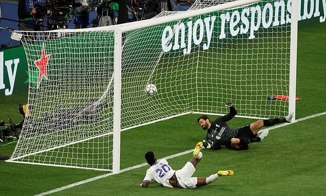 Chỉ cần 1 bàn trong tổng cộng 3 cơ hội. Real Madrid đã hạ Liverpool. Ảnh: AFP