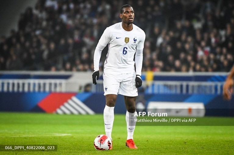 Pogba thường thi đấu rất hay khi lên tuyển.  Ảnh: AFP