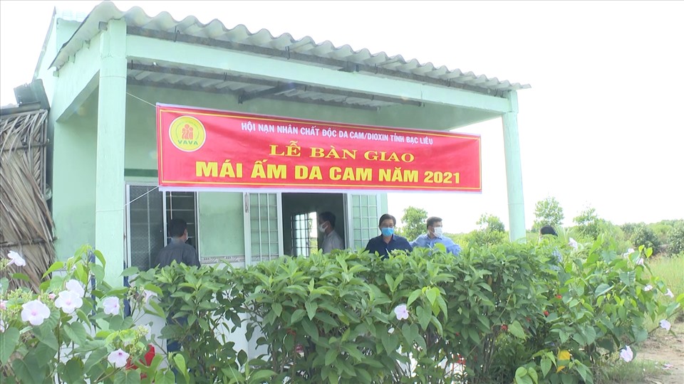 Mái ấm da cam của gia đình bà Huỳnh Thị Lan