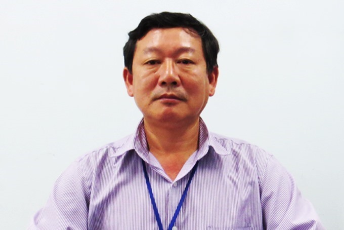 Bị can Huỳnh Văn Dõng - Giám đốc CDC Khánh Hòa.