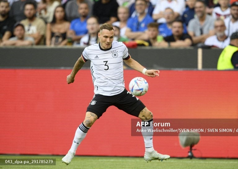Man United và Chelsea cạnh tranh gay gắt cho chữ ký của David Raum. Ảnh: AFP