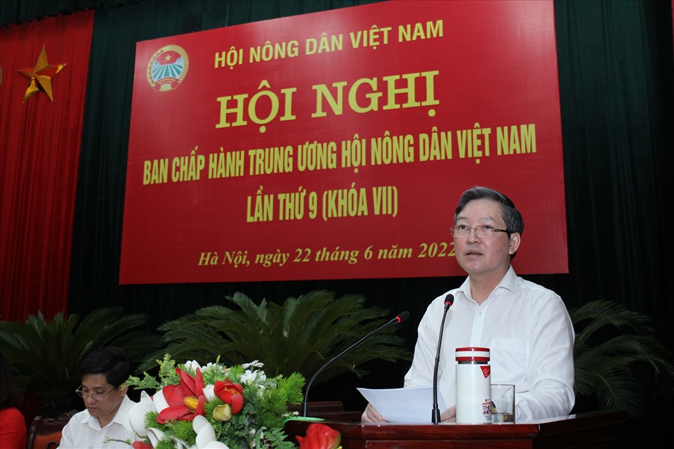 Chủ tịch Hội Nông dân Việt Nam Lương Quốc Đoàn.