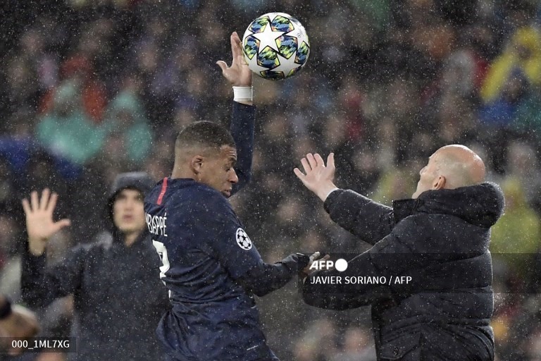 Zidane sẽ dẫn dắt Mbappe tại PSG?  Ảnh: AFP