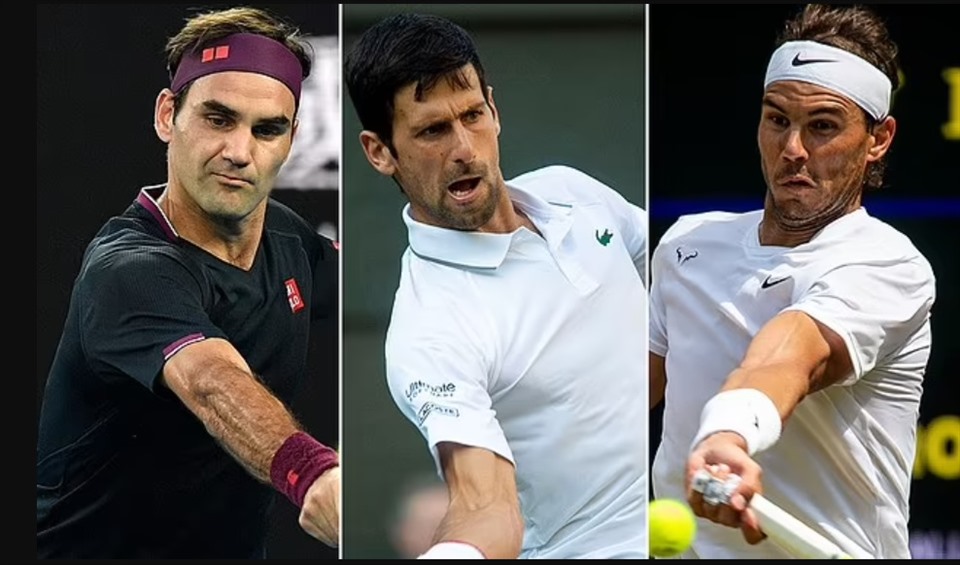 Nhóm Big Three giờ đã trở thành những “lão tướng“. Ảnh: Daily Mail