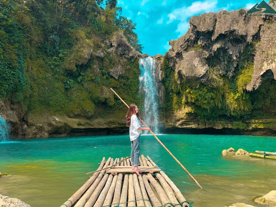 Thác Chiềng Khoa. - Ảnh: mocchautourism