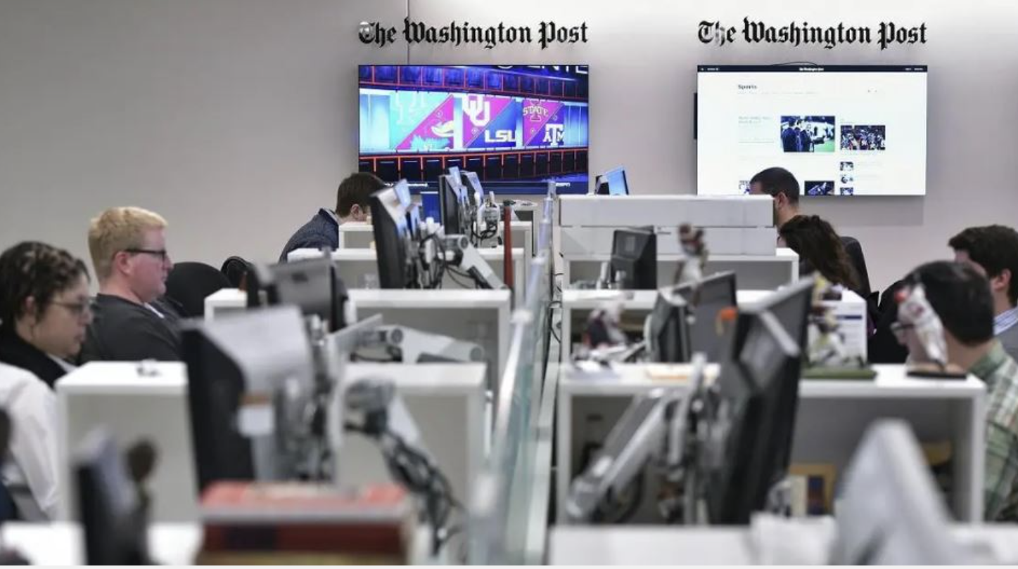 Các “nhà báo” AI hoạt động tại tờ The Washington Post. Ảnh: chụp màn hình