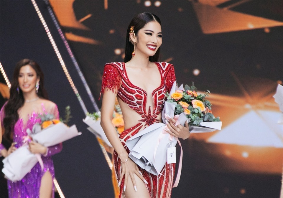 Lệ Nam dừng bước ở Top 16 Hoa hậu Hoàn vũ Việt Nam 2022. Ảnh: MUV
