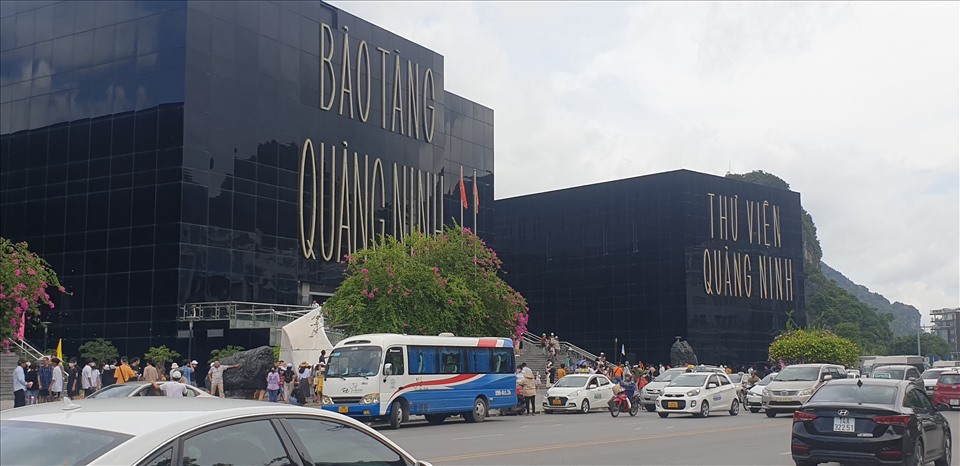 Bảo tàng Quảng Ninh trưa 26.6.2022. Ảnh: Nguyễn Hùng