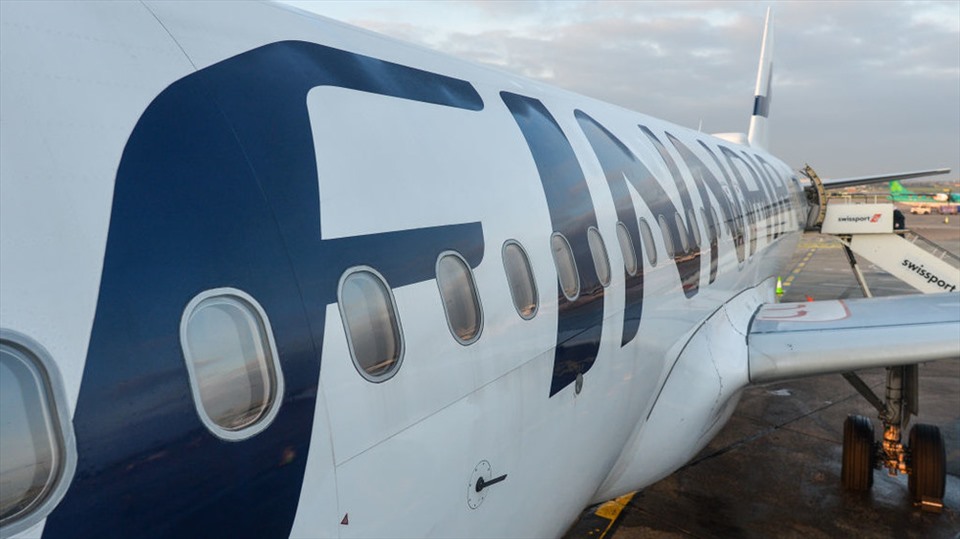 Nga đóng cửa không phận khiến hãng hàng không Finnair tổn thất nặng. Ảnh: Getty