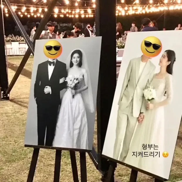Bộ ảnh cưới đơn giản nhưng thanh lịch, sang trọng của vợ chồng Jang Nara. Ảnh: Instagram.