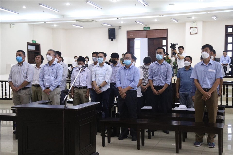 Vụ án sai phạm tại Dự án cao tốc Đà Nẵng - Quảng Ngãi với 36 bị cáo liên quan. Tuy nhiên chỉ có 19 người kháng cáo sau bản án sơ thẩm đầu tháng 12.2021. Ảnh: V.D