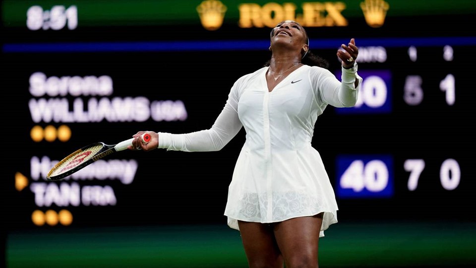 Serena hướng đến US Open trên sân nhà vào tháng 8 và không loại bỏ khả năng trở lại Wimbledon vào năm tới. Ảnh: Wimbledon