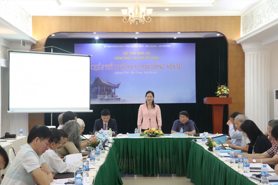 Bà Nguyễn Thị Hạnh - Phó Chủ tịch UBND tỉnh Quảng Ninh - phát biểu tại hội thảo. Ảnh: Minh Đức