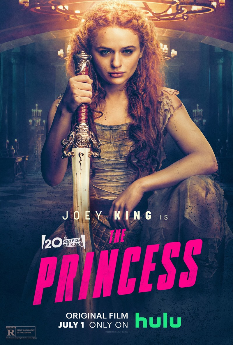 Poster chính thức được đăng tải trước đó của “The Princess“. Ảnh: 20th Century Studios