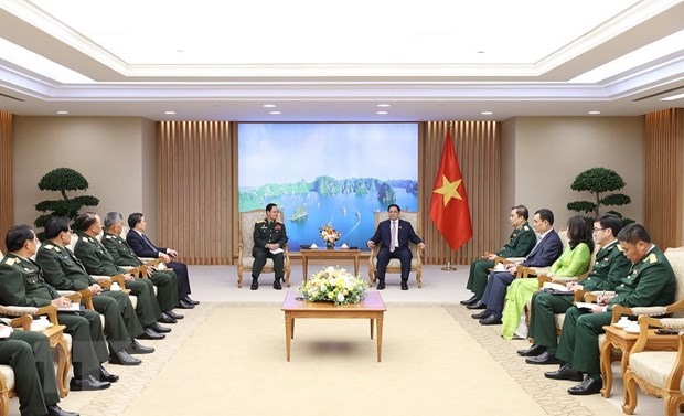 Quan hệ quốc phòng Việt Nam-Lào luôn là một trong những trụ cột quan trọng của quan hệ giữa hai nước. Ảnh: TTXVN