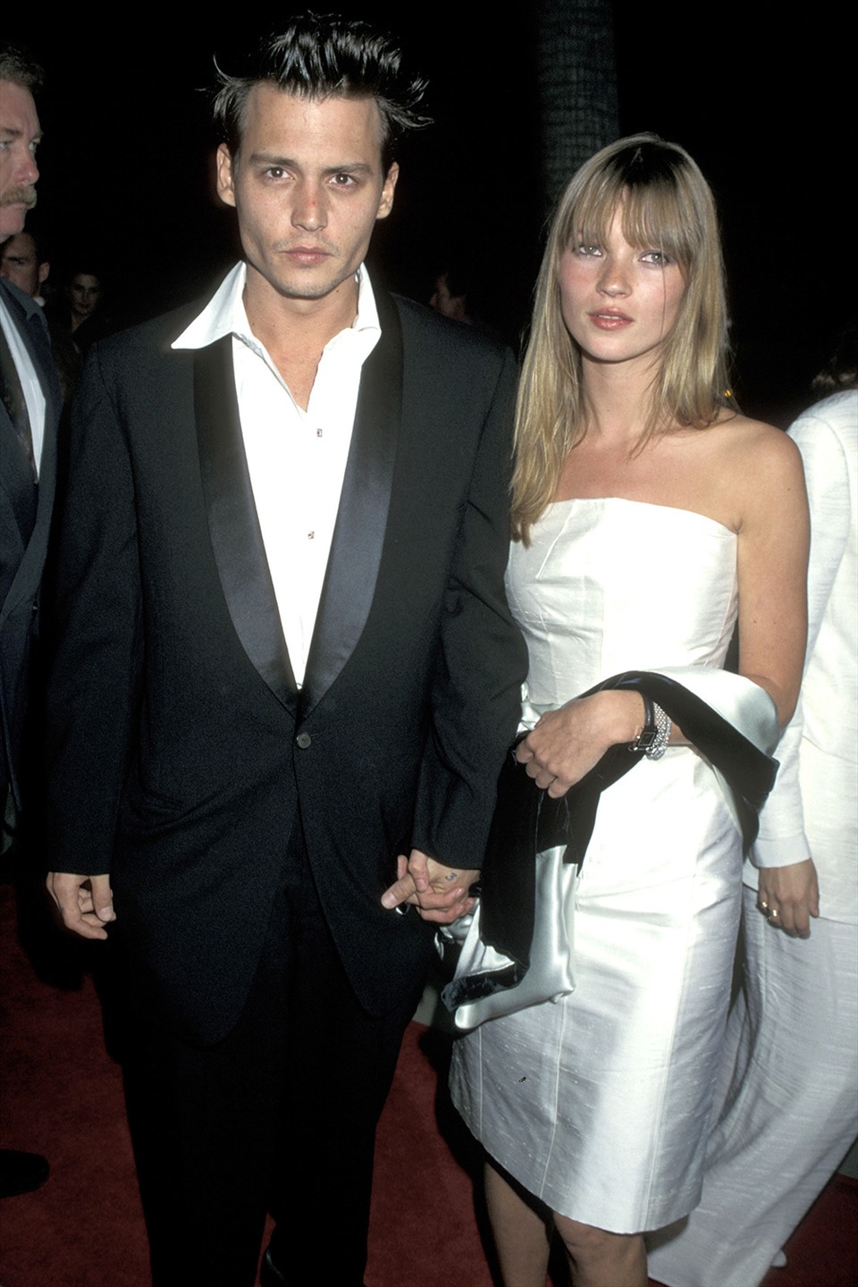 Johnny Depp từng có khoảng thời gian với siêu mẫu Hollywood, Kate Moss. Ảnh: Cannes