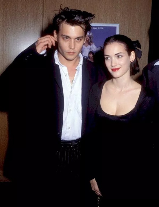 Cặp đôi từng đóng chung phim điện ảnh nổi tiếng “Edward Scissorhands” (Người kéo học yêu) năm 1990. Ảnh: TMZ