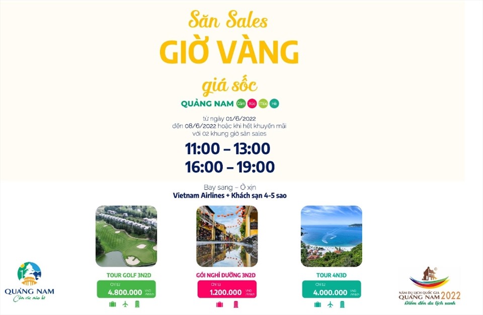 Thông tin chi tiết của chương trình -Ảnh: Fanpage Visit Quang Nam.