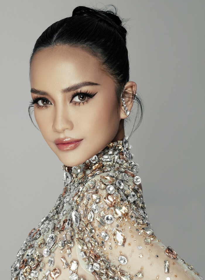 Ngọc Châu là quán quân Vietnam's Next Top Model đầu tiên đoạt ngôi vị hoa hậu. Ảnh: FBNV