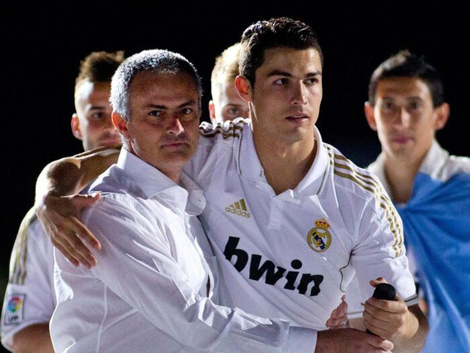 Ronaldo từng là học trò của Jose Mourinho ở Real Madrid... Ảnh: Marca