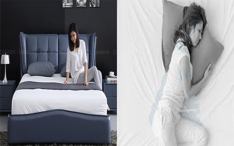 Giường ngủ thoải mái: Một chiếc giường với tấm nệm và chiếu thoáng khí sẽ đem đến cho bạn một giấc ngủ thoải mái đồng thời hạn chế tối đa việc đổ mồ hôi. Hãy đầu tư một chiếc giường êm ái và giữ nó luôn sạch sẽ để đảm bảo cơ thể luôn cảm thấy thư giãn.