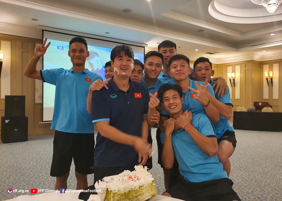 Phòng hội nghị lớn của khách sạn từng là nơi các cầu thủ U23 Việt Nam tổ chức sinh nhật cho HLV thể lực Park Sung-gyun trước trận gặp Thái Lan.