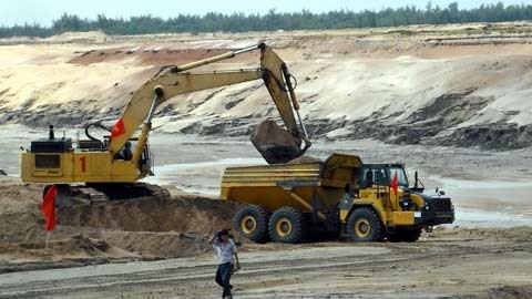 Mỏ sắt Thạch Khê nằm trên diện tích gần 3.900 ha thuộc địa bàn 6 xã của huyện Thạch Hà, tỉnh Hà Tĩnh. Ảnh: L.D.