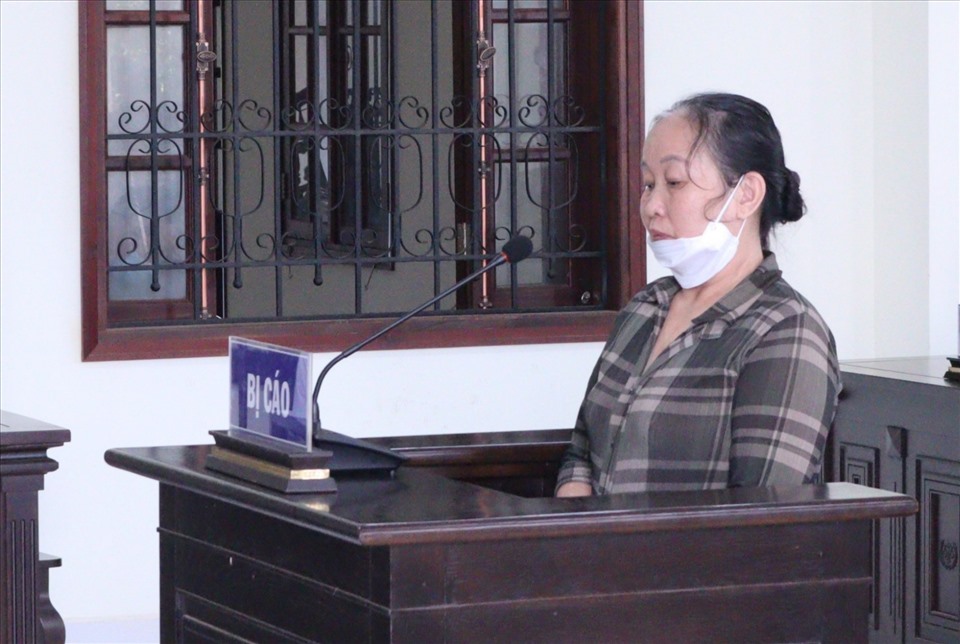 Bị cáo Lê Thị Khánh bị tuyên phạt 17 năm tù.