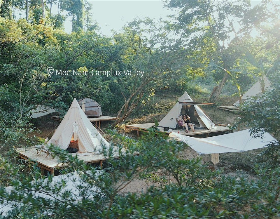 Quang cảnh nơi cắm trại.