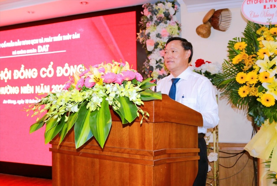 Ông Lê Văn Chung - Chủ tịch HĐQT Cty Trisedco kiên định mục tiêu tăng trưởng 2022. Ảnh: QH