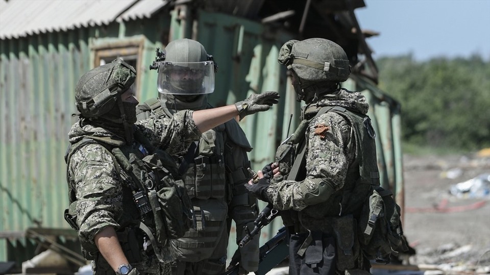 Russian forces in Donbass, Ukraine.  Photo: Sputnik