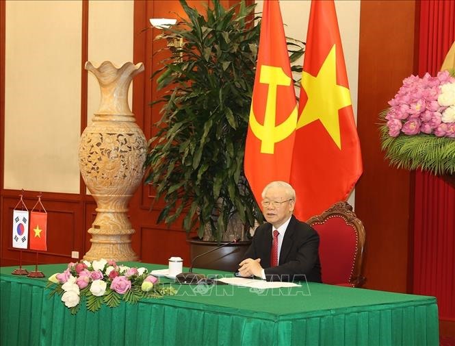 Việt Nam thiết lập quan hệ ngoại giao với Hàn Quốc ngày 22.12.1992. Ảnh: TTXVN
