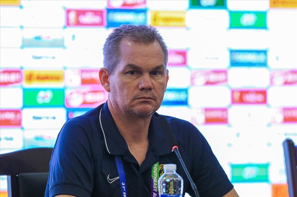 Huấn luyện viên Maloney muốn U23 Malaysia chơi sòng phẳng trước U23 Việt Nam. Ảnh: