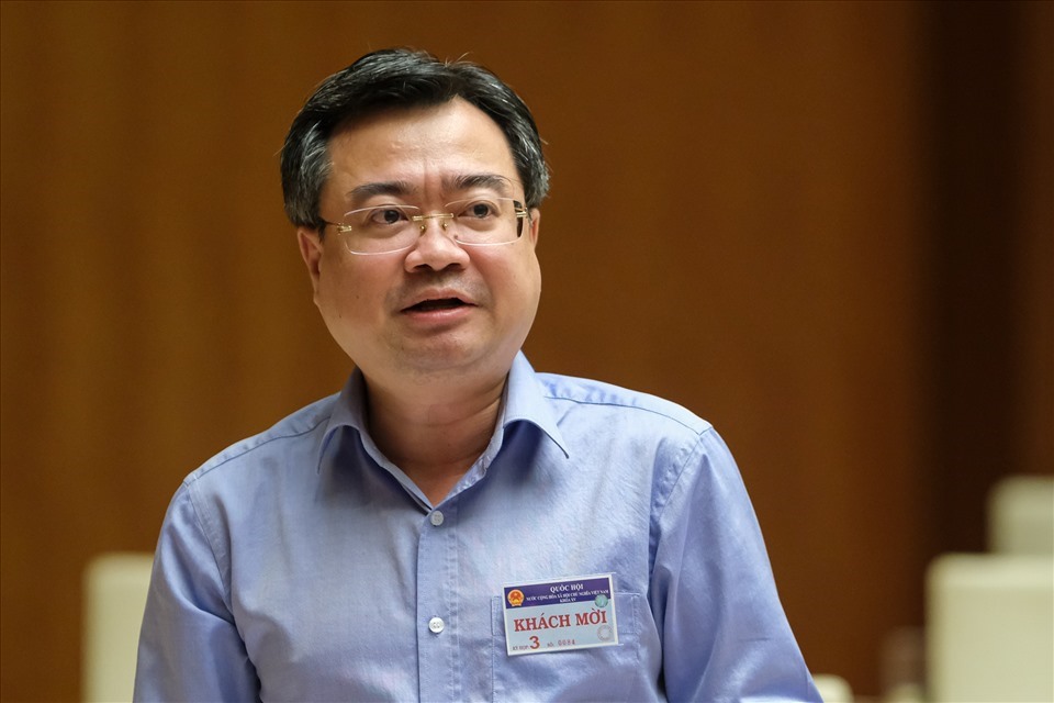 Bộ trưởng Bộ Xây dựng Nguyễn Thanh Nghị. Ảnh: Quochoi