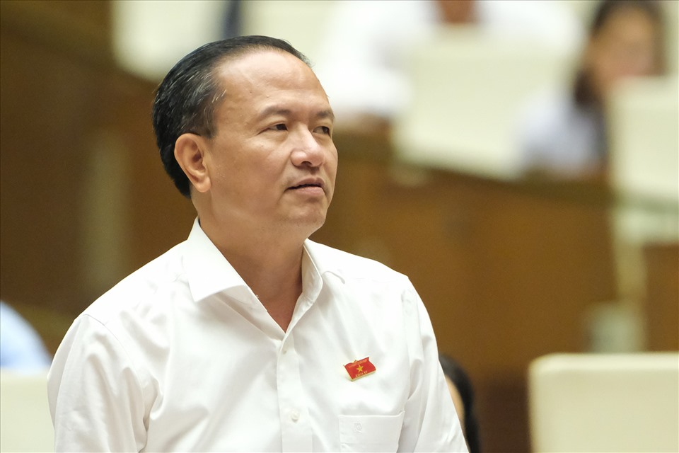 Đại biểu Đinh Ngọc Minh - Đoàn đại biểu Quốc hội tỉnh Cà Mau.