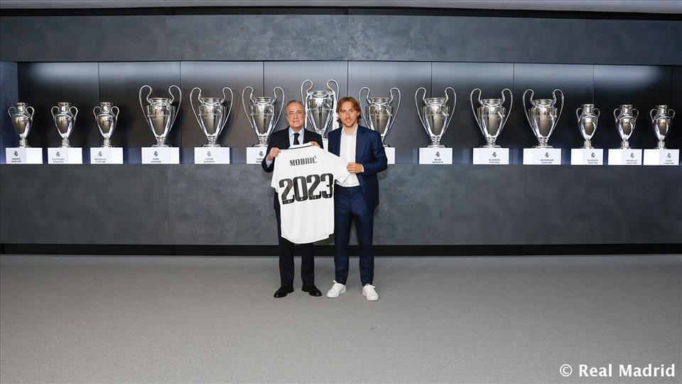 Luka Modric là thành viên không thể thiếu của Real Madrid trong những năm qua. Ảnh: RealMadridCF