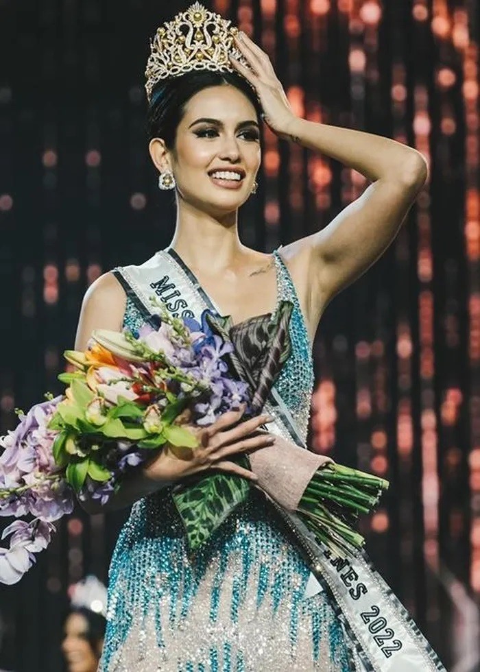 Hoa hậu Hoàn vũ Philippines.