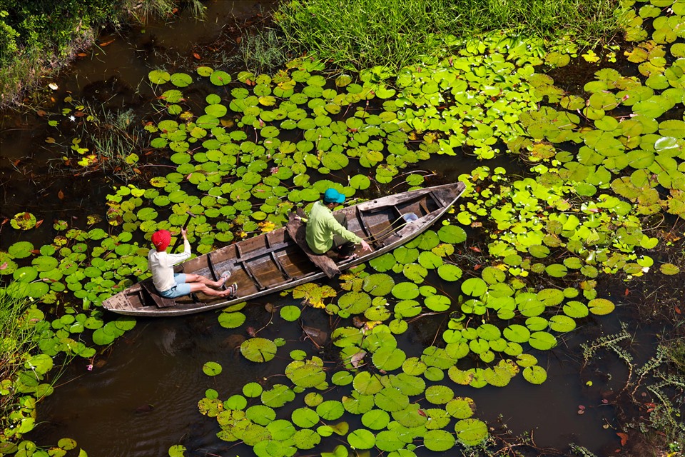 Nơi đây cũng có hệ thống sông hồ giúp điều hòa khí hậu.