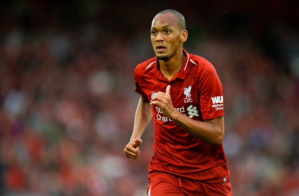 Fabinho là tiền vệ ghi nhiều bàn nhất cho Liverpool. Ảnh: AFP