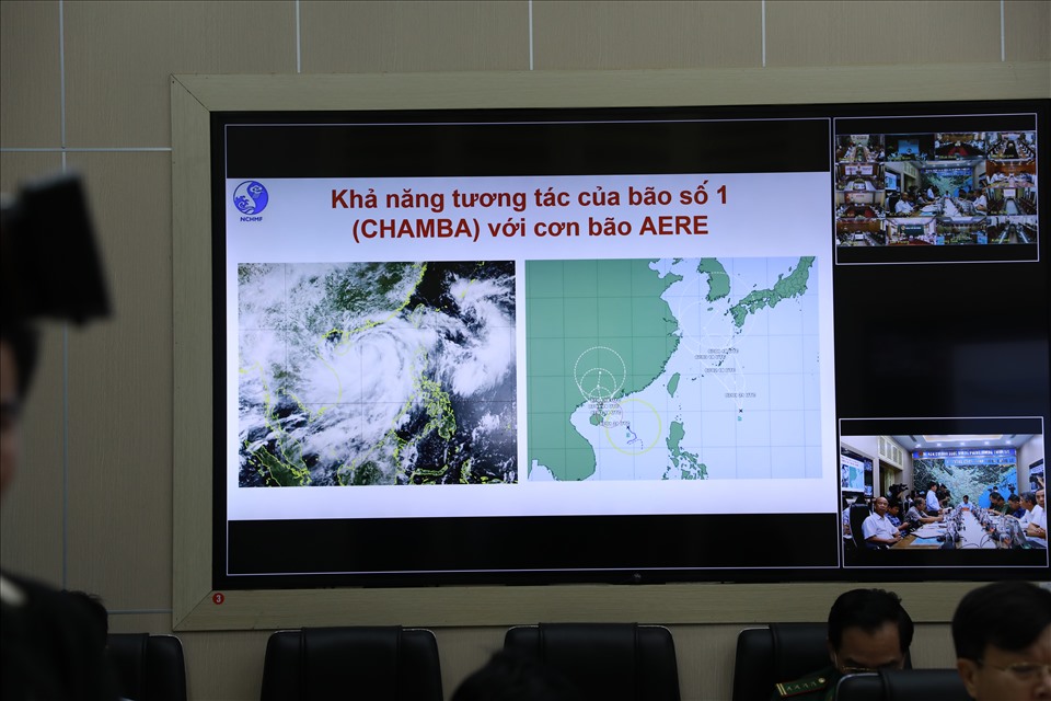 Thông tin về bão số 1 Chaba. Nguồn: PCTT