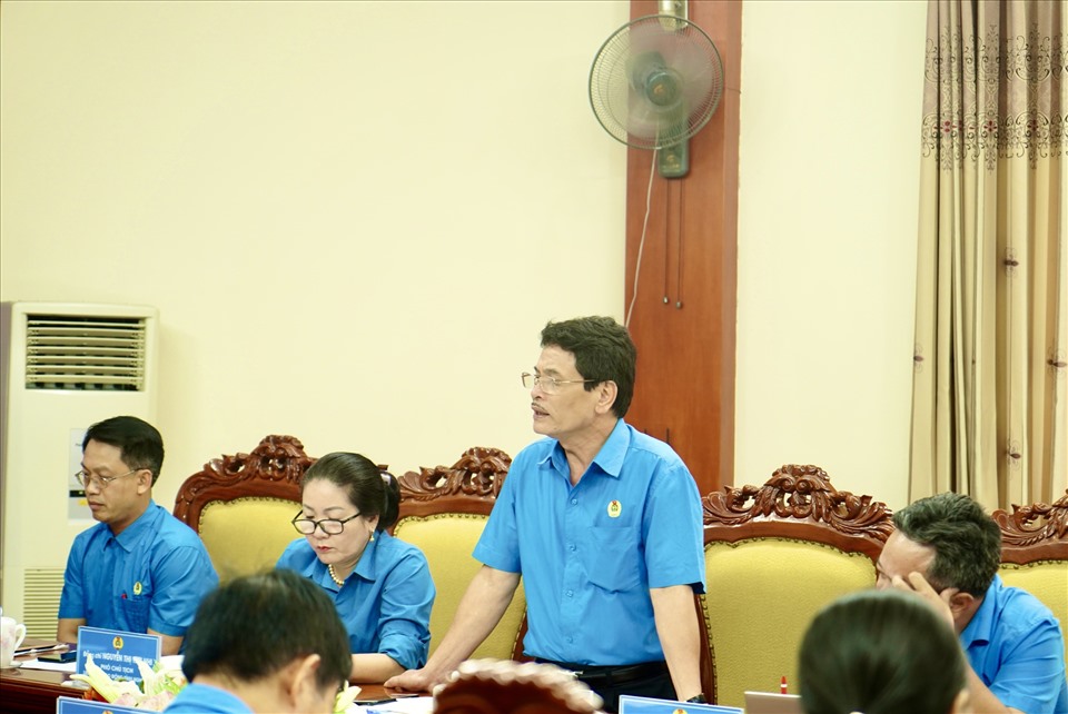 Các đại biểu đã đưa ra ý kiến và rút kinh nghiệm cho hoạt động 6 tháng cuối năm 2022. Ảnh: Minh Khuê