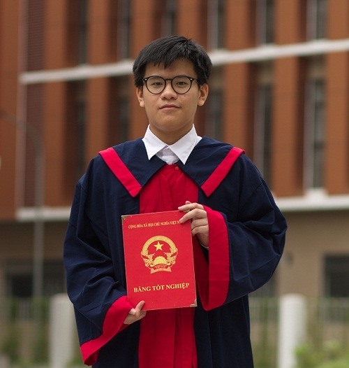 Vũ Mạnh Doanh, cựu học sinh THCS Cầu Giấy.