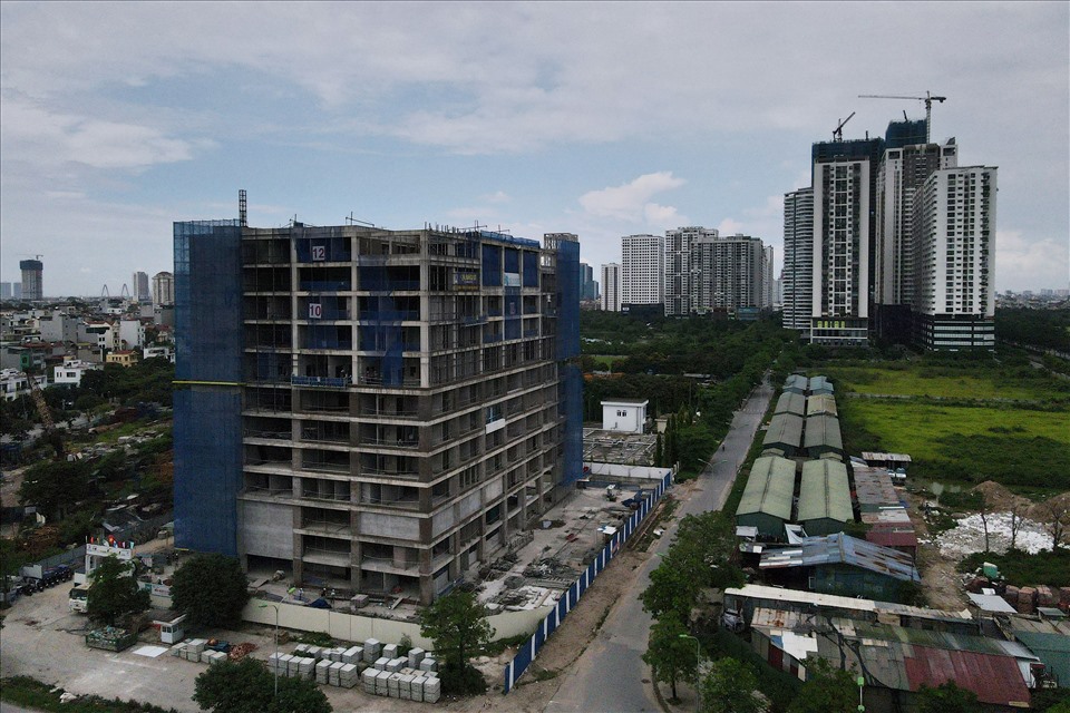 Dự án bệnh viện U bướu Việt Nam - Nhật Bản bị người dân phản đối khi xây trong khu đô thị.