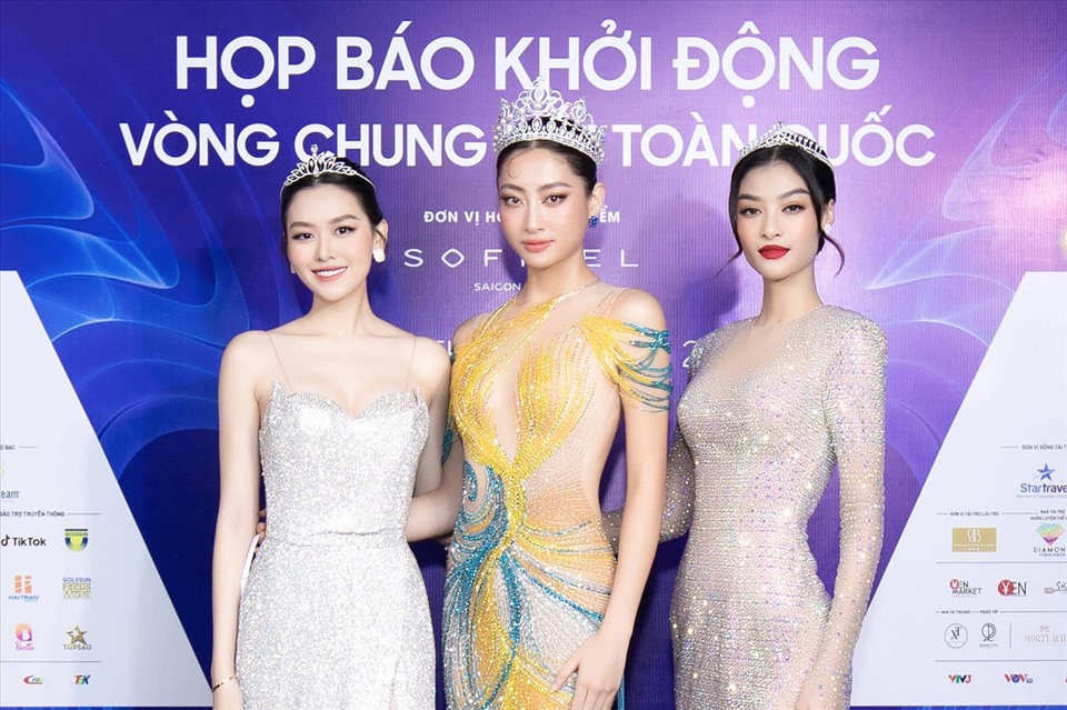 Top 3 Hoa hậu Thế giới Việt Nam. Ảnh: SV.