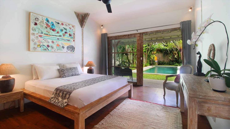 Những đối tượng lừa đảo sử dụng hình ảnh từ một cơ sở lưu trú ở Bali, Indonesia để quảng cáo cho căn villa không tồn tại ở Vũng Tàu.