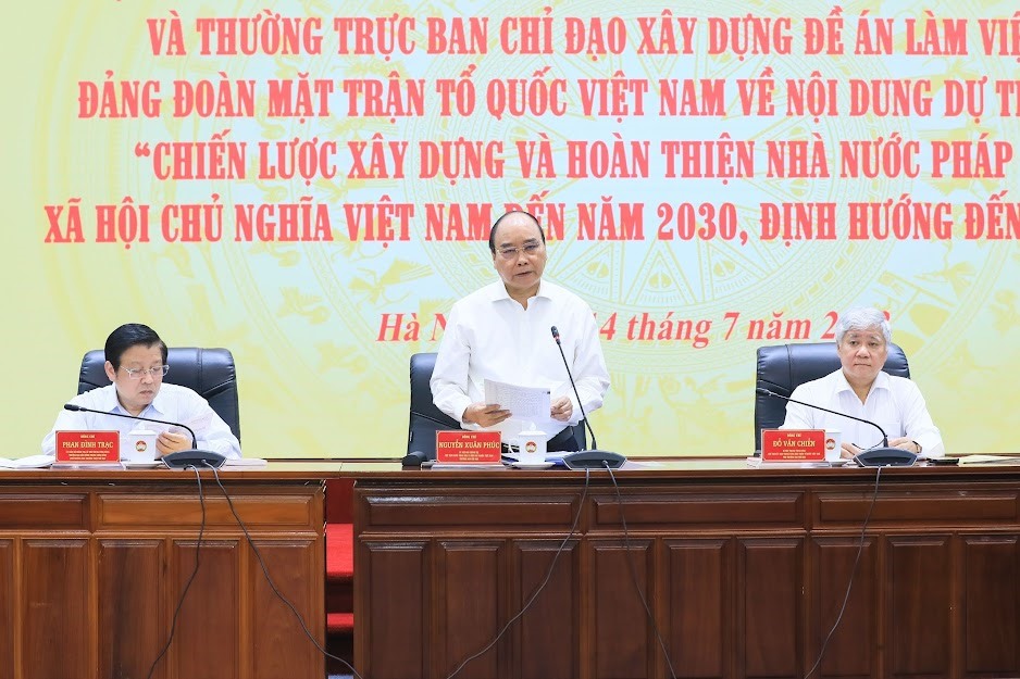 Chủ tịch nước phát biểu tại buổi làm việc.