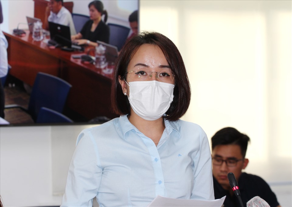 Bà Lê Thiện Quỳnh Như - Phó Chánh Văn phòng Sở Y tế TPHCM. Ảnh: Thành Nhân