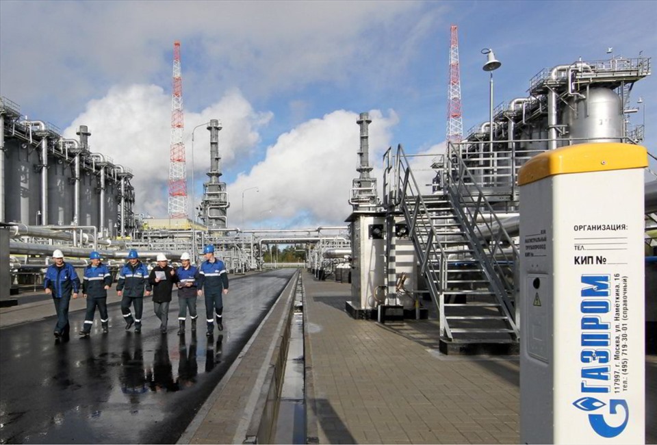 EU buộc phải sử dụng dự trữ khí đốt khi Gazprom cắt giảm nguồn cung. Ảnh: AFP