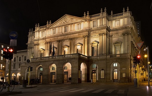 Nhà hát La Scala là niềm tự hào của “kinh đô nghệ thuật” Milan.