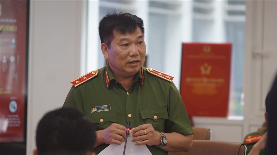 Trung tướng Tô Văn Huệ - Cục trưởng C06. Ảnh: V.D